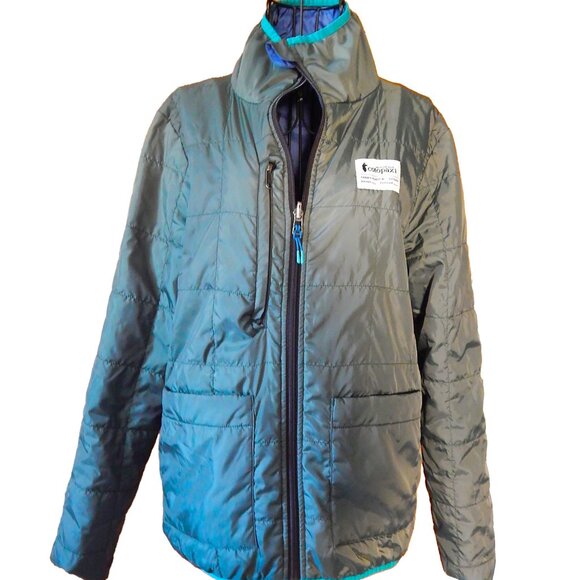 Cotopaxi Teca Calido Reversible Jacket Women’s XS Blue/Green Lightweight Insulat - Picture 2 of 7